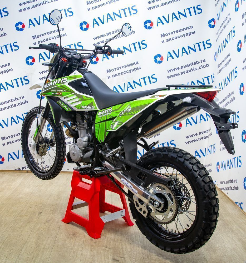 Купить мотоцикл avantis dakar 250 twincam с птс по выгодной цене с  доставкой по всей России в интернет-магазине мопеды.рф